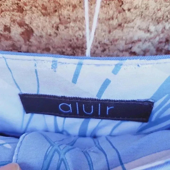 Alulr Skort Women's Size 6 Blue Under Shorts Athletic Pockets - Picture 3 of 5